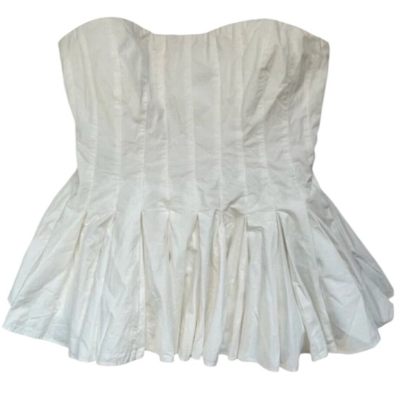 Free People White Strapless Top - Picture 4 of 9